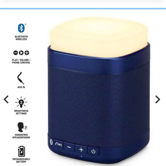 iLive Portable Touch Light Wireless Speaker NEW - Picture 1 of 4